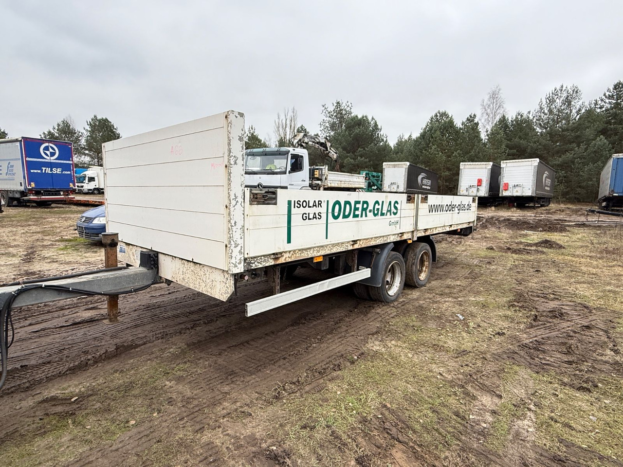 Goebel 8515 - Бордово ремарке/ Платформа: снимка 2 Goebel 8515 - Бордово ремарке/ Платформа: снимка 2