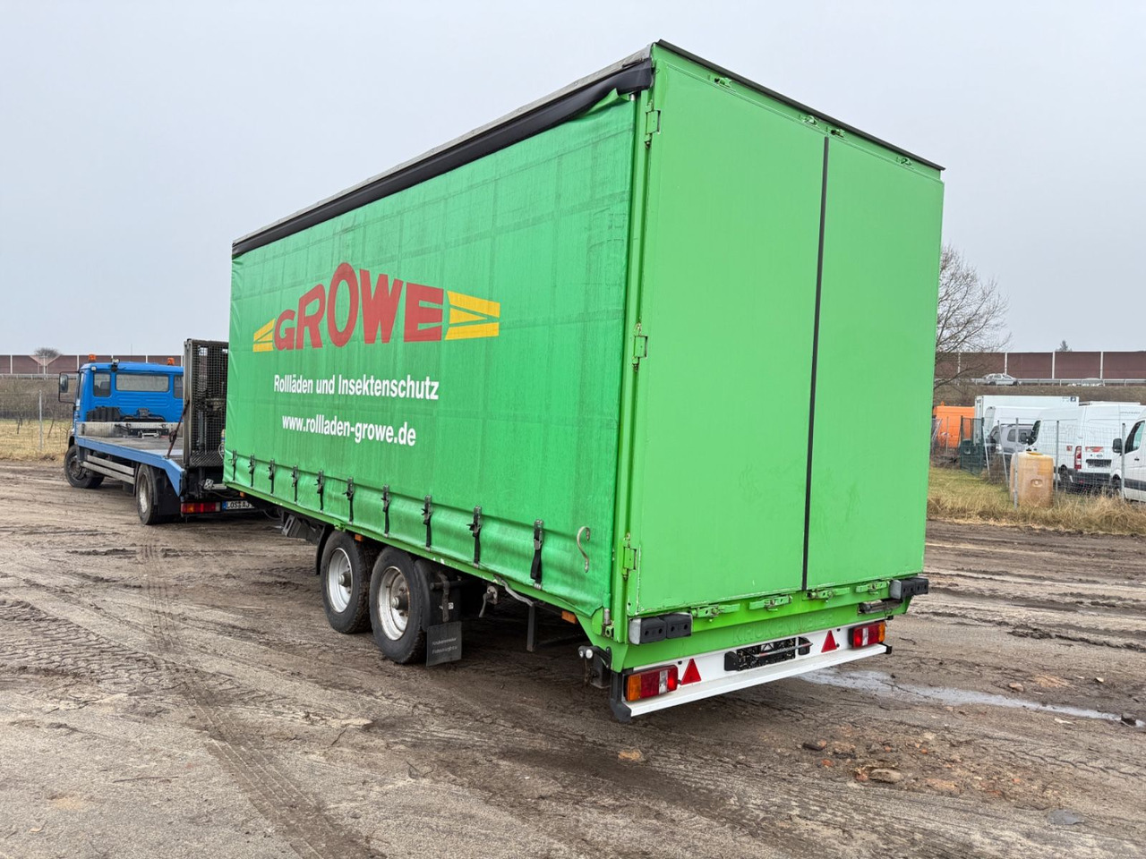 Krukenmeier TLPS 11 Schiebeplanen - Брезентово ремарке: снимка 2 Krukenmeier TLPS 11 Schiebeplanen - Брезентово ремарке: снимка 2