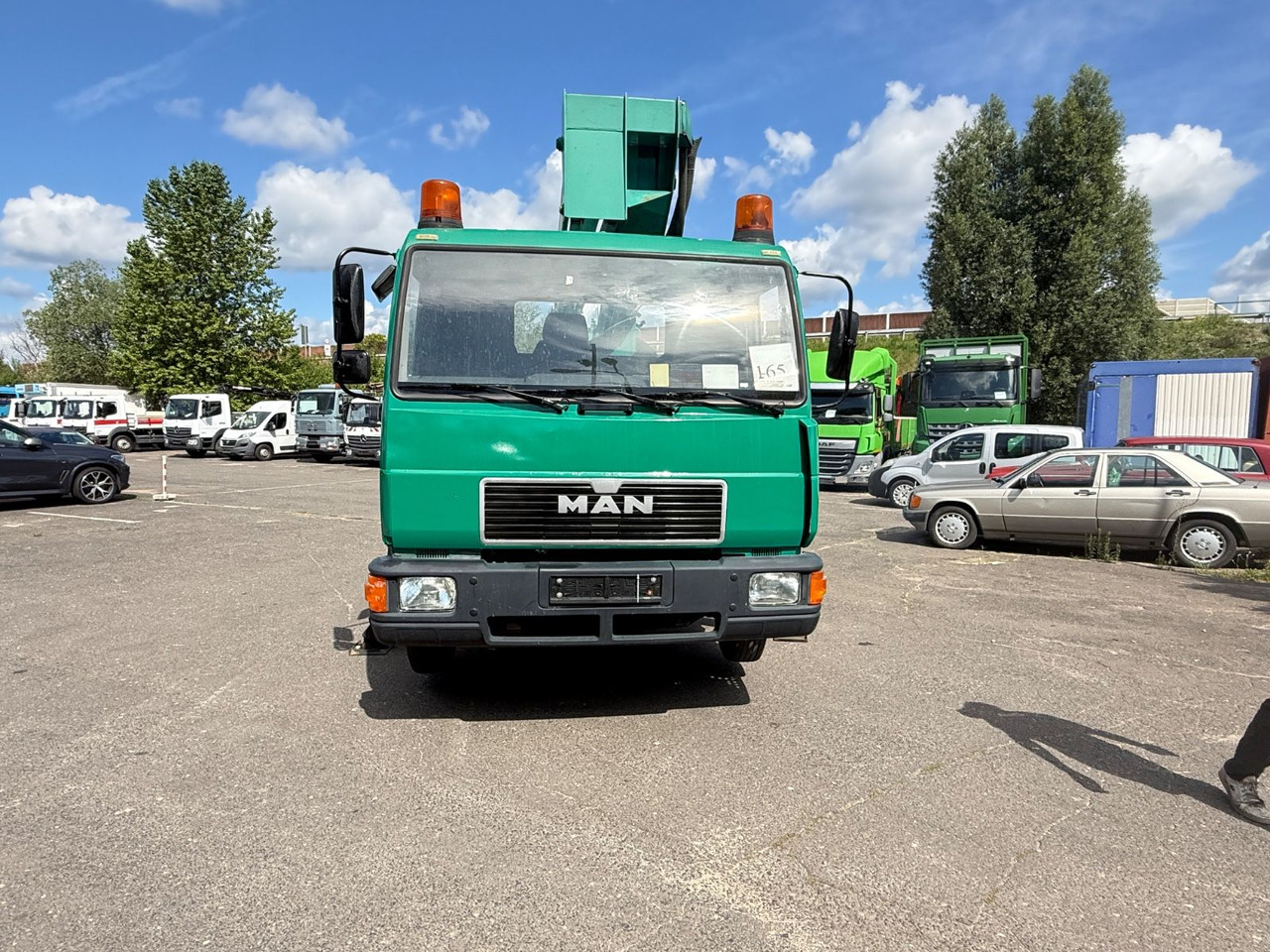MAN 8.163 Hubarbeitsbühne - Автовишка: снимка 2 MAN 8.163 Hubarbeitsbühne - Автовишка: снимка 2