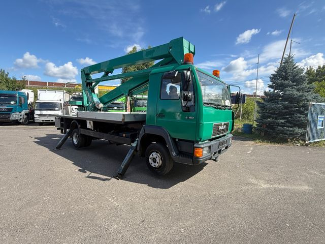 MAN 8.163 Hubarbeitsbühne - Автовишка: снимка 1 MAN 8.163 Hubarbeitsbühne - Автовишка: снимка 1