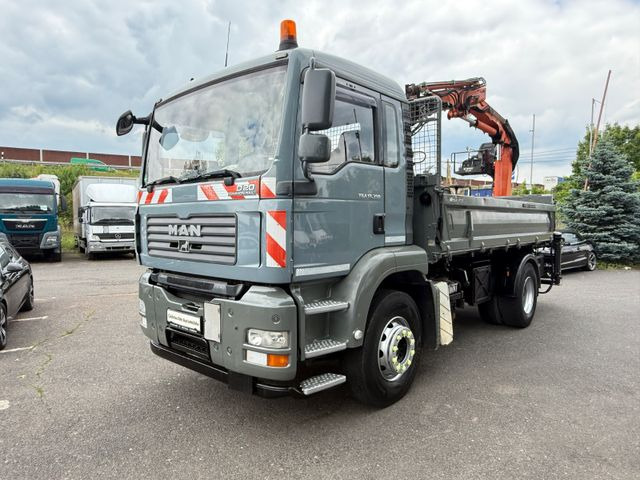 MAN TGA 18.350 Kran Terex - Самосвал камион, Камион с кран: снимка 2 MAN TGA 18.350 Kran Terex - Самосвал камион, Камион с кран: снимка 2