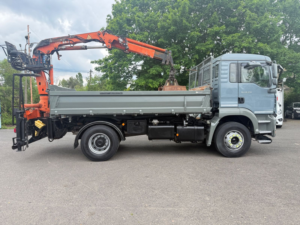 MAN TGA 18.350 Kran Terex - Самосвал камион, Камион с кран: снимка 5 MAN TGA 18.350 Kran Terex - Самосвал камион, Камион с кран: снимка 5
