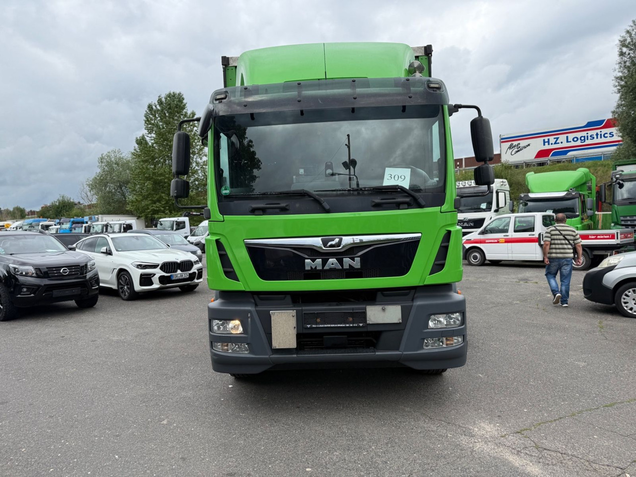 MAN TGM 15.290 Klima Temopmat Lbw - Камион с брезент: снимка 1 MAN TGM 15.290 Klima Temopmat Lbw - Камион с брезент: снимка 1