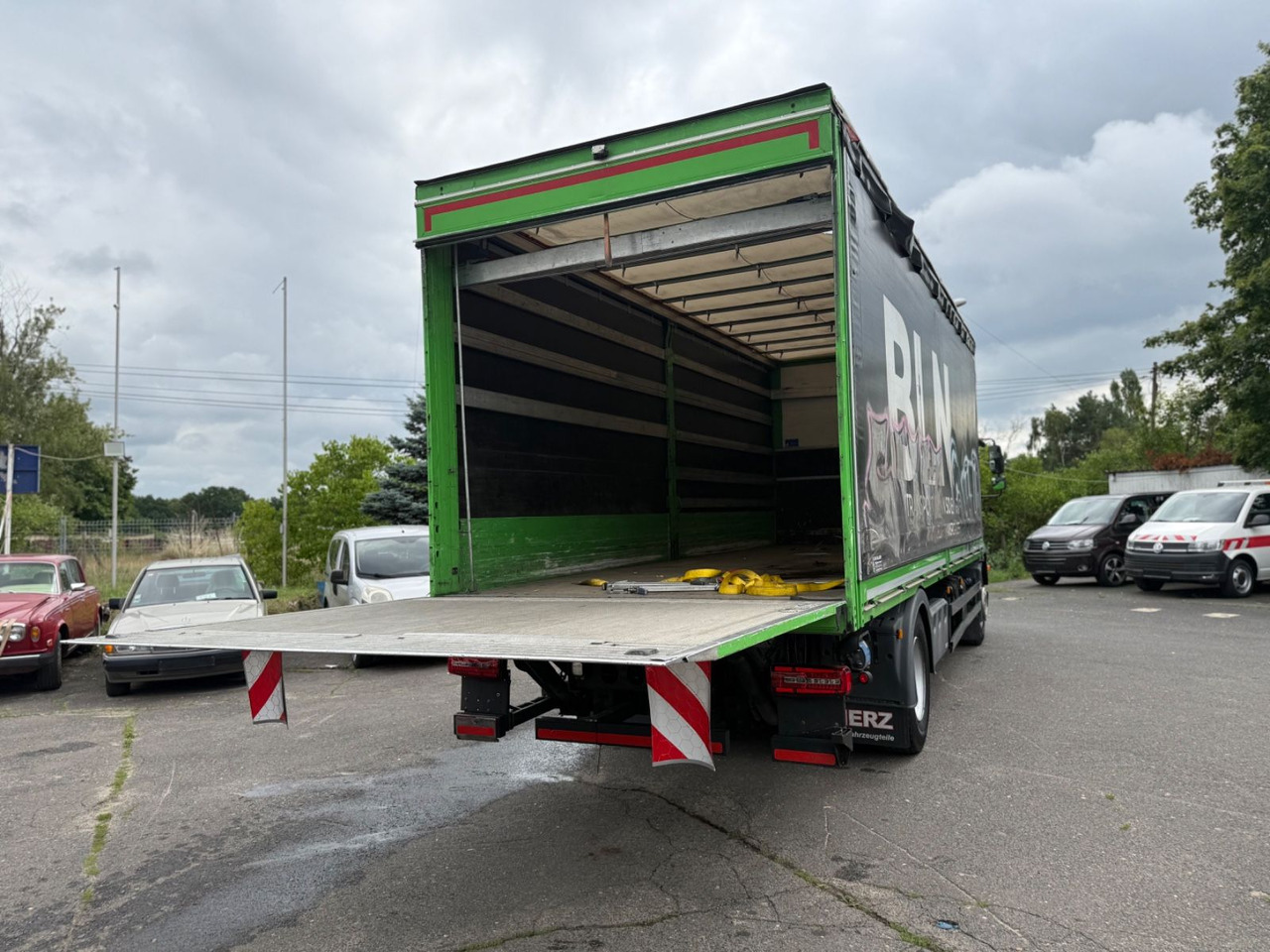 MAN TGM 15.290 Klima Temopmat Lbw - Камион с брезент: снимка 2 MAN TGM 15.290 Klima Temopmat Lbw - Камион с брезент: снимка 2
