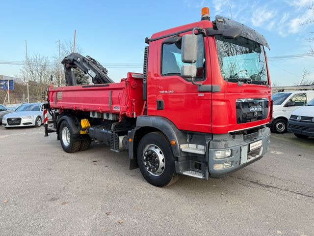 MAN TGM 18.340 Kipper mit Kran - Самосвал камион, Камион с кран: снимка 5 MAN TGM 18.340 Kipper mit Kran - Самосвал камион, Камион с кран: снимка 5
