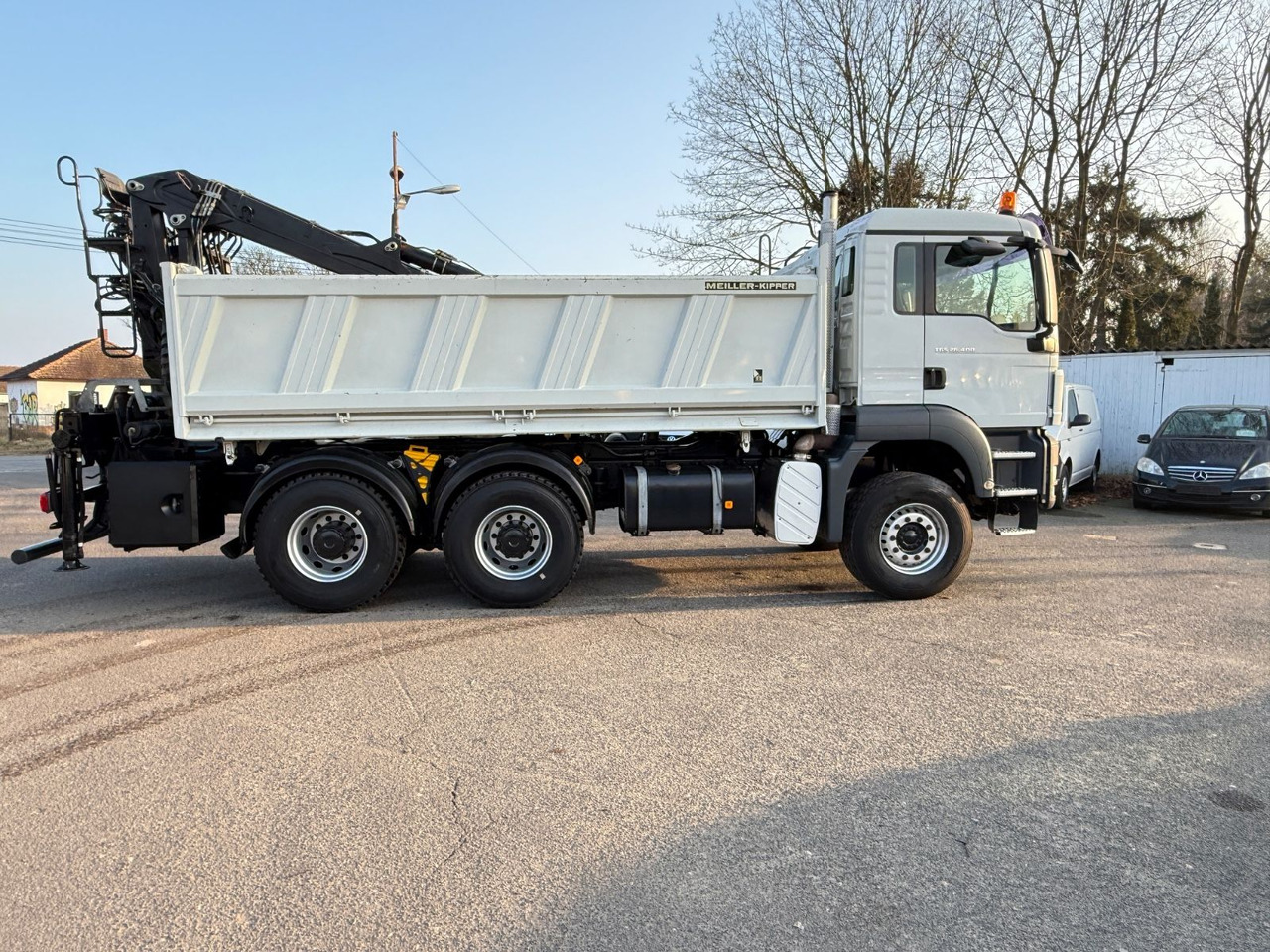MAN TGS 26.400 Kipper mit Kran Jonsered 6x4 - Самосвал камион: снимка 5 MAN TGS 26.400 Kipper mit Kran Jonsered 6x4 - Самосвал камион: снимка 5