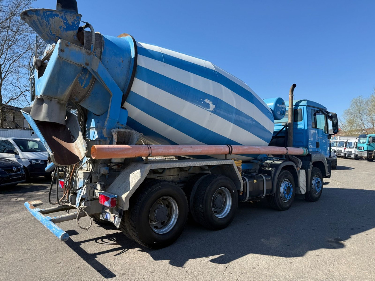MAN TGS 35.400 8x4 Betonmischer - Бетоновоз: снимка 4 MAN TGS 35.400 8x4 Betonmischer - Бетоновоз: снимка 4