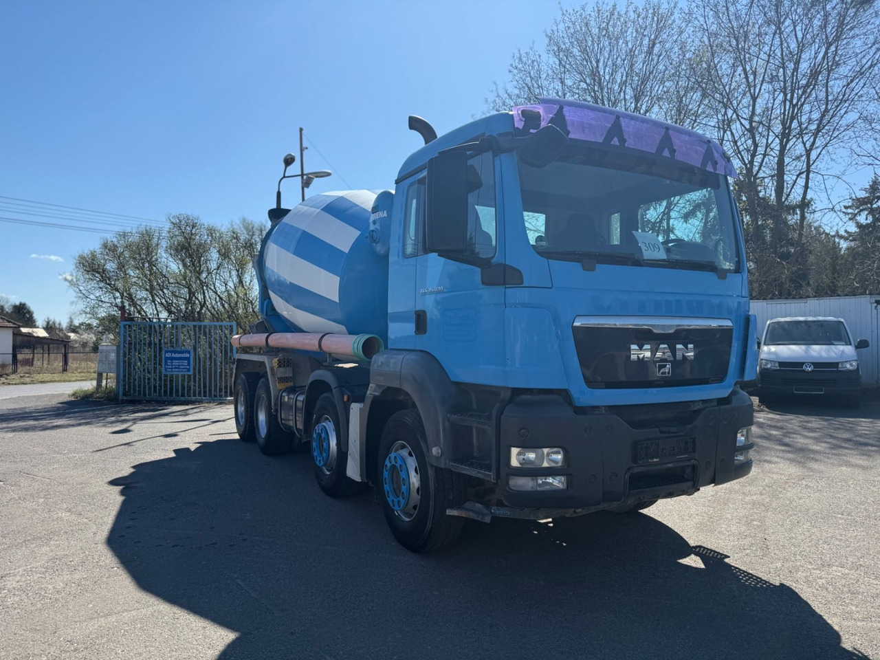 MAN TGS 35.400 8x4 Betonmischer - Бетоновоз: снимка 2 MAN TGS 35.400 8x4 Betonmischer - Бетоновоз: снимка 2