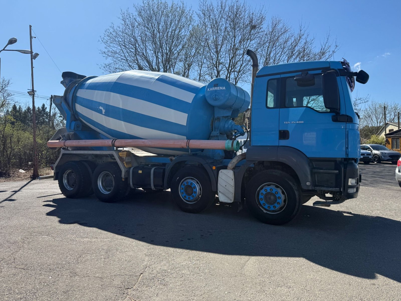 MAN TGS 35.400 8x4 Betonmischer - Бетоновоз: снимка 3 MAN TGS 35.400 8x4 Betonmischer - Бетоновоз: снимка 3