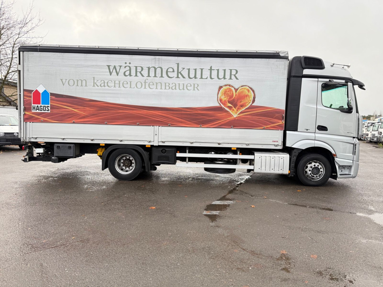 Mercedes-Benz 1840 Actros 4x2 - Камион с брезент: снимка 3 Mercedes-Benz 1840 Actros 4x2 - Камион с брезент: снимка 3