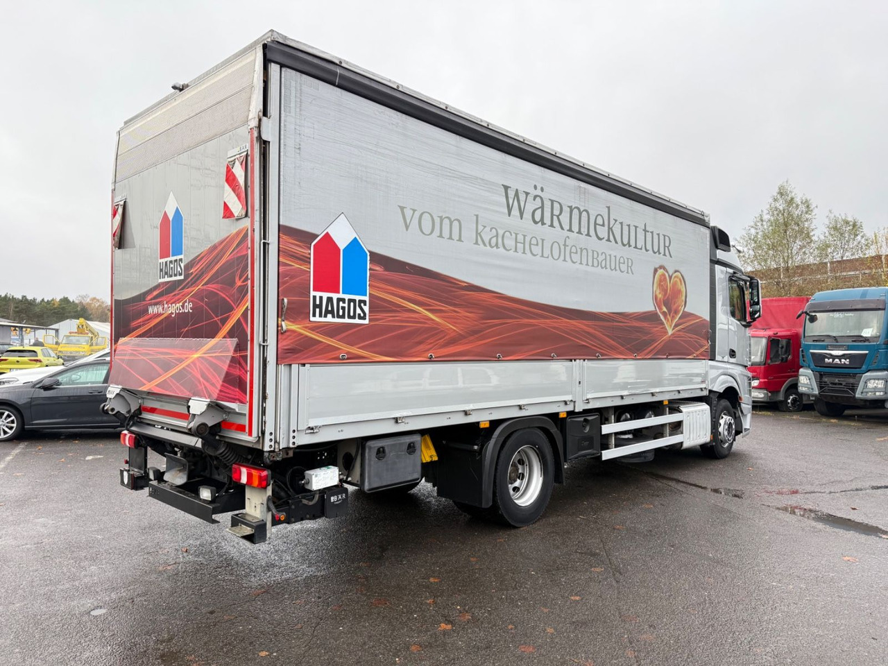 Mercedes-Benz 1840 Actros 4x2 - Камион с брезент: снимка 4 Mercedes-Benz 1840 Actros 4x2 - Камион с брезент: снимка 4