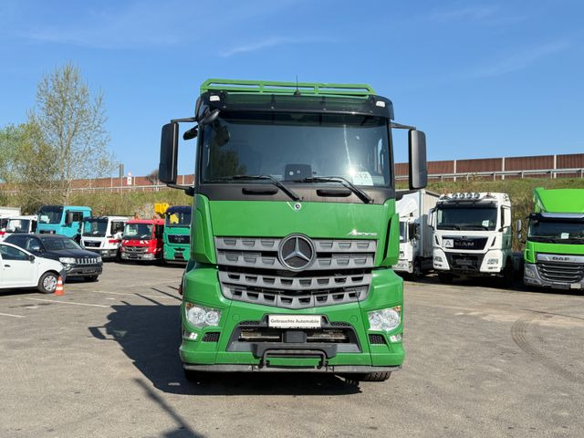 Mercedes-Benz Actros 2571 Holztransporter mit Kran - Камион за дърва, Камион с кран: снимка 1 Mercedes-Benz Actros 2571 Holztransporter mit Kran - Камион за дърва, Камион с кран: снимка 1