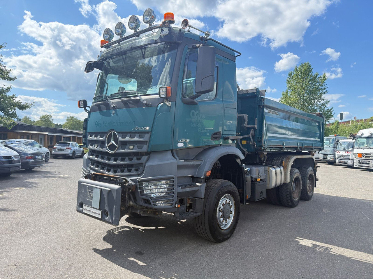 Mercedes-Benz Arocs 3346 Kipper 6x6 - Самосвал камион: снимка 3 Mercedes-Benz Arocs 3346 Kipper 6x6 - Самосвал камион: снимка 3