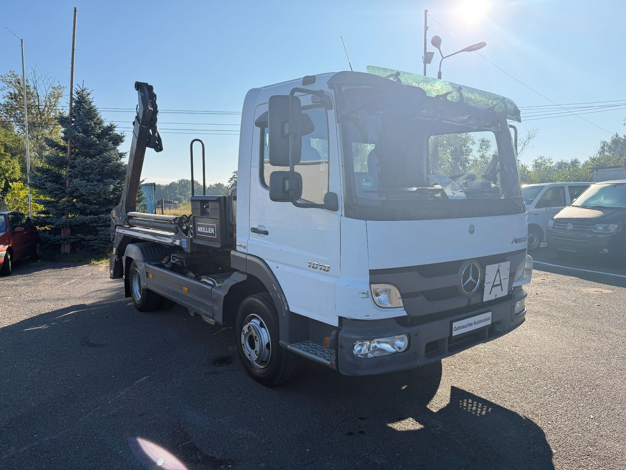 Mercedes-Benz Atego 1018 Absetzkipper - Самосвал камион: снимка 2 Mercedes-Benz Atego 1018 Absetzkipper - Самосвал камион: снимка 2