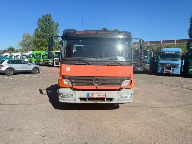 Mercedes-Benz Atego 1223 mit Kran MKG HLK 76 - Бордови камион, Камион с кран: снимка 1 Mercedes-Benz Atego 1223 mit Kran MKG HLK 76 - Бордови камион, Камион с кран: снимка 1