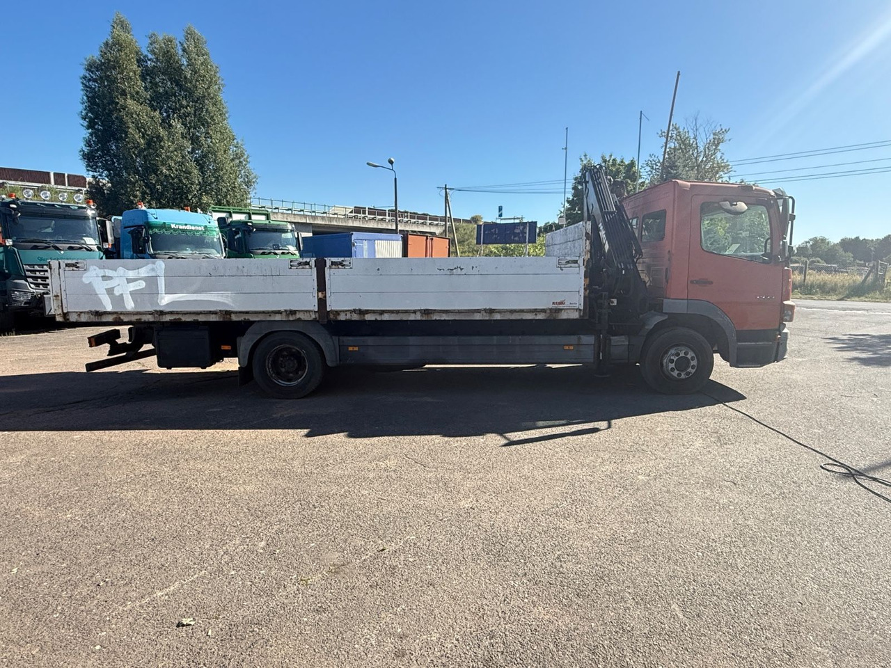 Mercedes-Benz Atego 1223 mit Kran MKG HLK 76 - Бордови камион, Камион с кран: снимка 5 Mercedes-Benz Atego 1223 mit Kran MKG HLK 76 - Бордови камион, Камион с кран: снимка 5