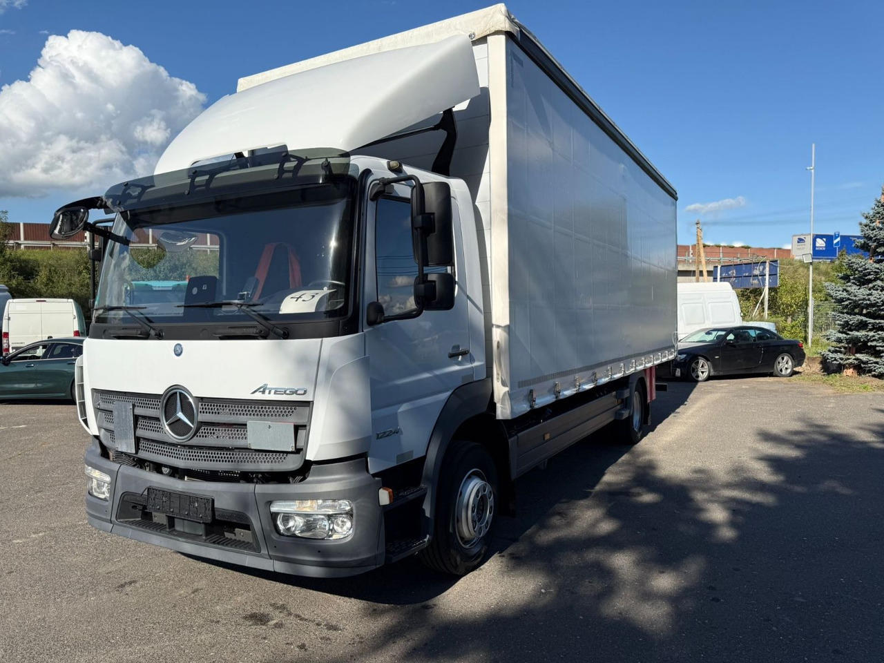 Mercedes-Benz Atego 1224 18 tkm - Камион фургон: снимка 3 Mercedes-Benz Atego 1224 18 tkm - Камион фургон: снимка 3