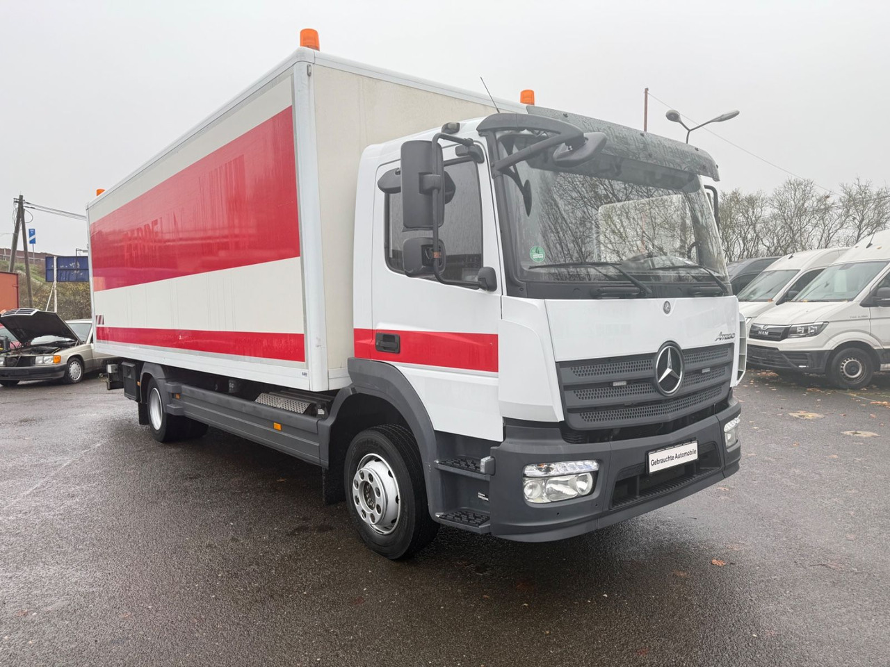 Mercedes-Benz Atego 1224 Klima Lbw Tempomat - Камион фургон: снимка 2 Mercedes-Benz Atego 1224 Klima Lbw Tempomat - Камион фургон: снимка 2