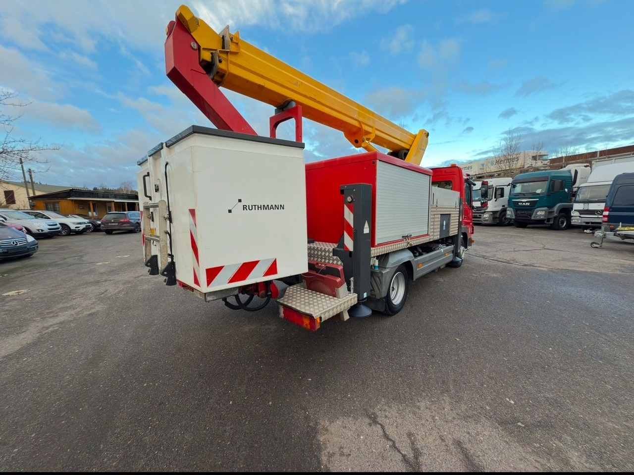 Mercedes-Benz Atego 816 2 4-Zyl. 4x2 Hebebühne - Автовишка: снимка 4 Mercedes-Benz Atego 816 2 4-Zyl. 4x2 Hebebühne - Автовишка: снимка 4