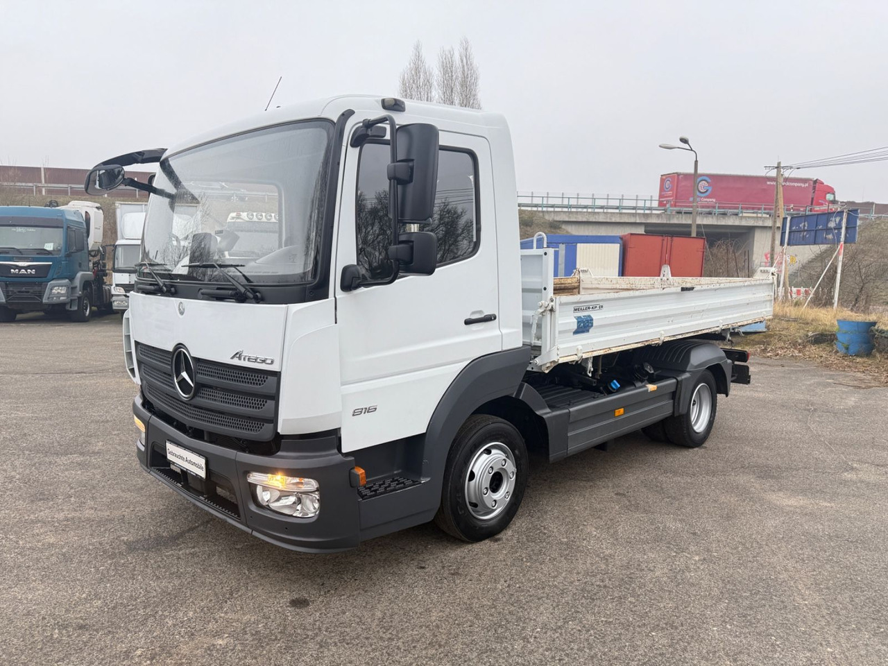 Mercedes-Benz Atego 816 Kipper 73 tkm - Самосвал камион: снимка 3 Mercedes-Benz Atego 816 Kipper 73 tkm - Самосвал камион: снимка 3