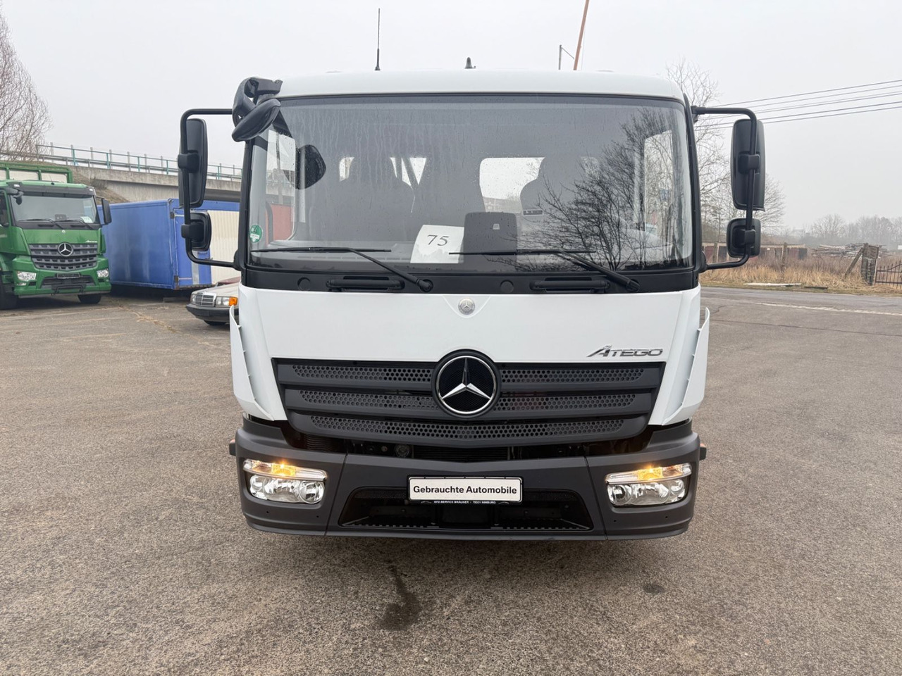 Mercedes-Benz Atego 816 Kipper 73 tkm - Самосвал камион: снимка 1 Mercedes-Benz Atego 816 Kipper 73 tkm - Самосвал камион: снимка 1