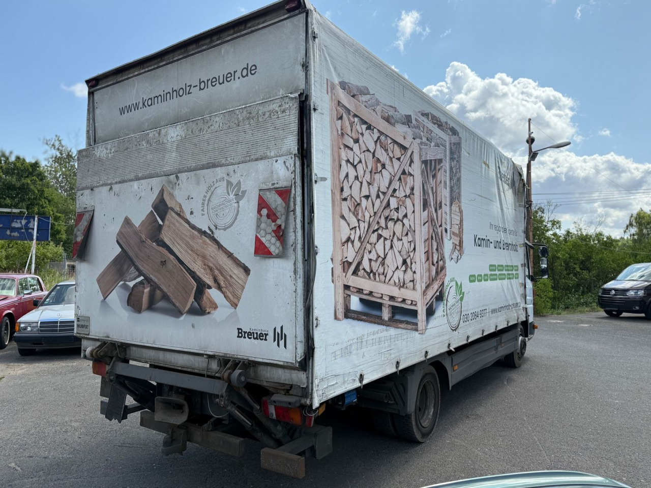 Mercedes-Benz Atego 817 - Камион с брезент: снимка 3 Mercedes-Benz Atego 817 - Камион с брезент: снимка 3