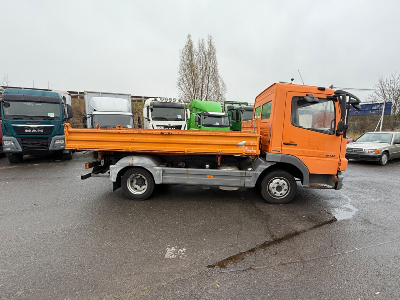 Mercedes-Benz Atego 818 Kipper - Самосвал камион: снимка 4 Mercedes-Benz Atego 818 Kipper - Самосвал камион: снимка 4