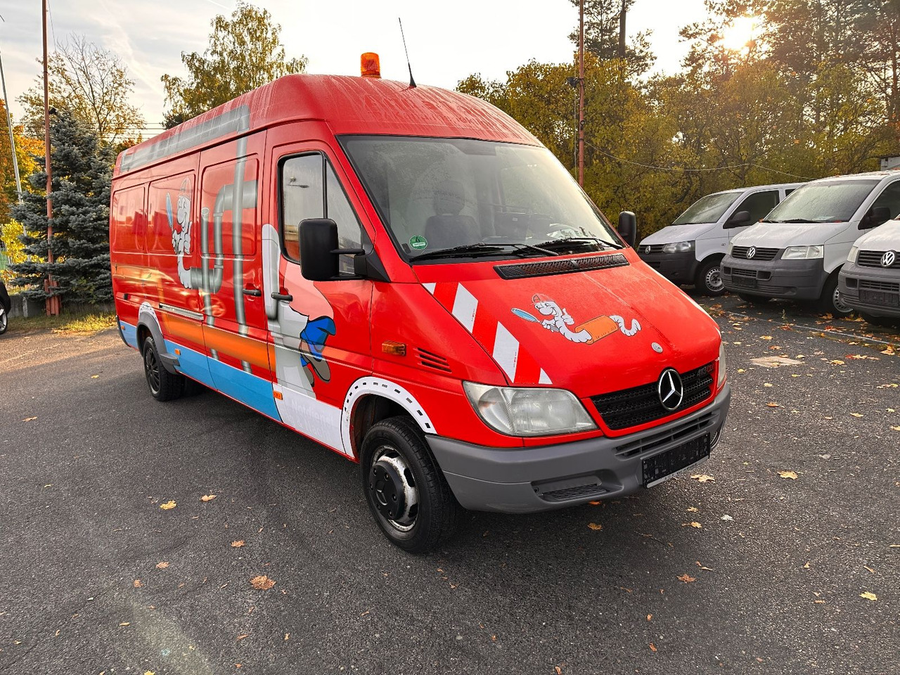 Mercedes-Benz Sprinter 413 CDI Saug- und Druckwagen - Каналопочистваща машина: снимка 2 Mercedes-Benz Sprinter 413 CDI Saug- und Druckwagen - Каналопочистваща машина: снимка 2