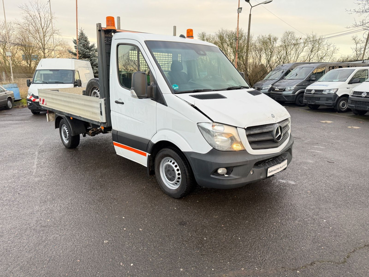 Mercedes-Benz Sprinter II Pritsche 313 CDI - Бордови бус: снимка 2 Mercedes-Benz Sprinter II Pritsche 313 CDI - Бордови бус: снимка 2