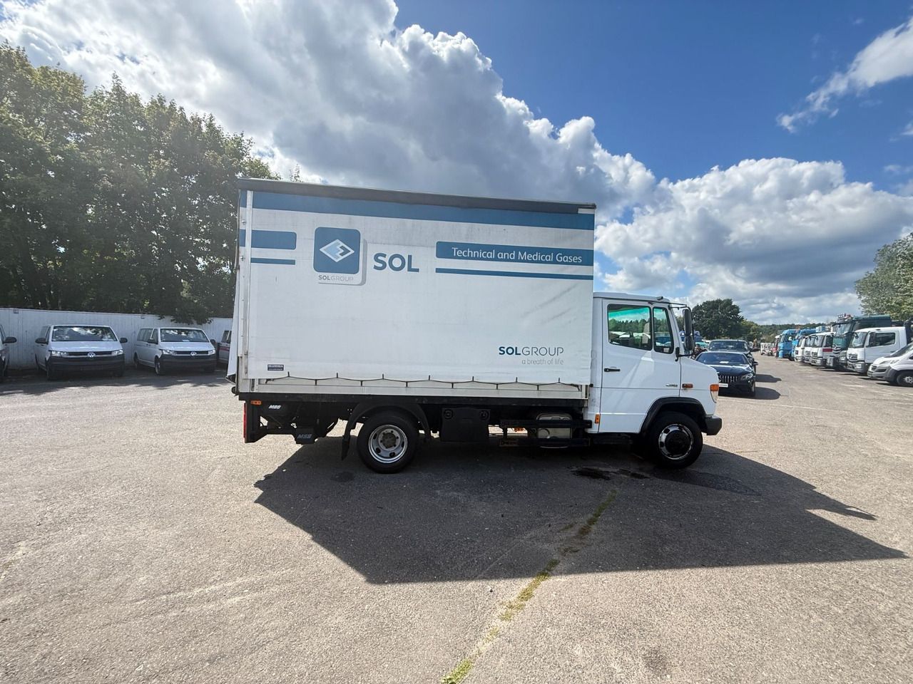 Mercedes-Benz Vario FG 816 D OM 904 LA - Камион с брезент: снимка 5 Mercedes-Benz Vario FG 816 D OM 904 LA - Камион с брезент: снимка 5