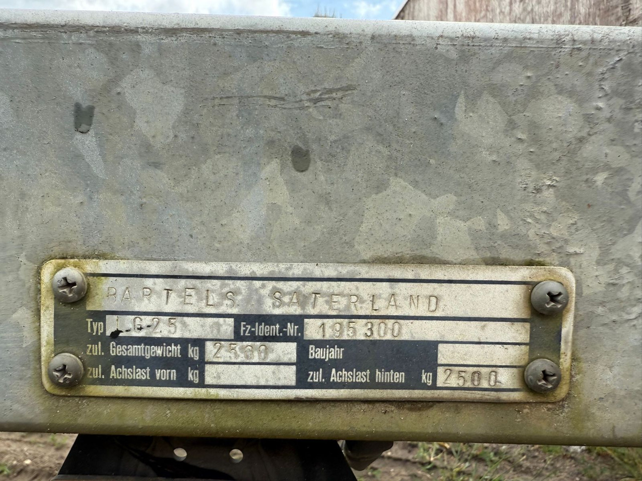 Полуремарке Bartels  für Langmaterialtransporter: снимка 7
