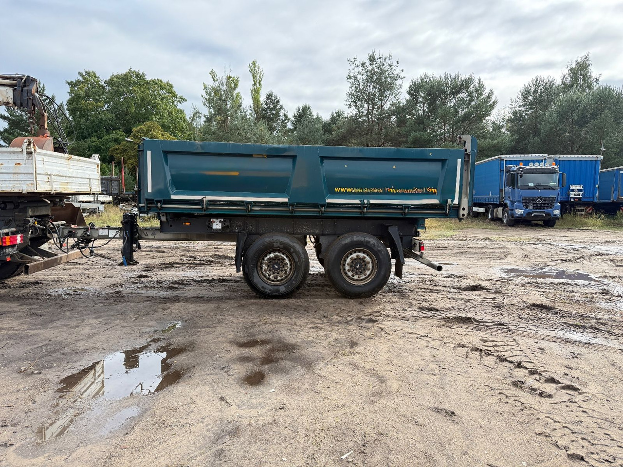 Schmitz Cargobull ZKI 18 Dreiseitenkipper - Самосвал ремарке: снимка 2 Schmitz Cargobull ZKI 18 Dreiseitenkipper - Самосвал ремарке: снимка 2