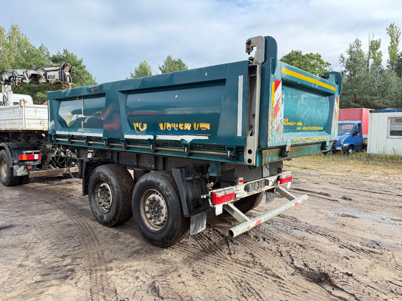 Schmitz Cargobull ZKI 18 Dreiseitenkipper - Самосвал ремарке: снимка 5 Schmitz Cargobull ZKI 18 Dreiseitenkipper - Самосвал ремарке: снимка 5
