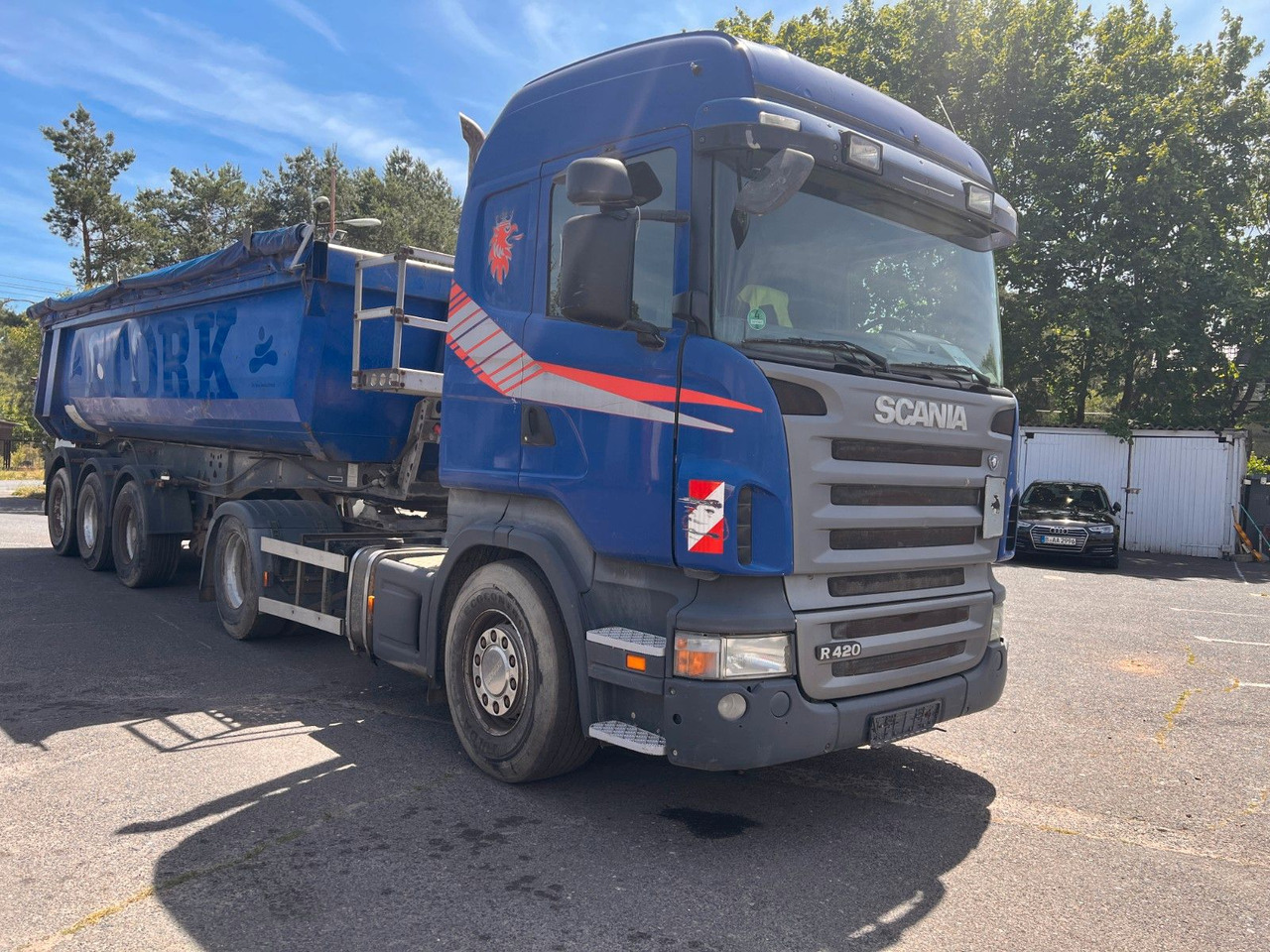 Scania R 420 Kipphydraulik Klima Tempomat - Влекач: снимка 2 Scania R 420 Kipphydraulik Klima Tempomat - Влекач: снимка 2