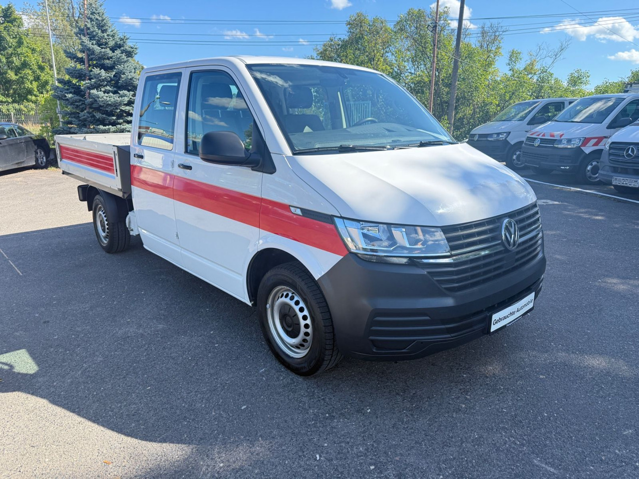 Volkswagen T6 Transporter Pritsche DKL ang 4MOTION - Бордови бус, Бус с двойна кабина: снимка 1 Volkswagen T6 Transporter Pritsche DKL ang 4MOTION - Бордови бус, Бус с двойна кабина: снимка 1