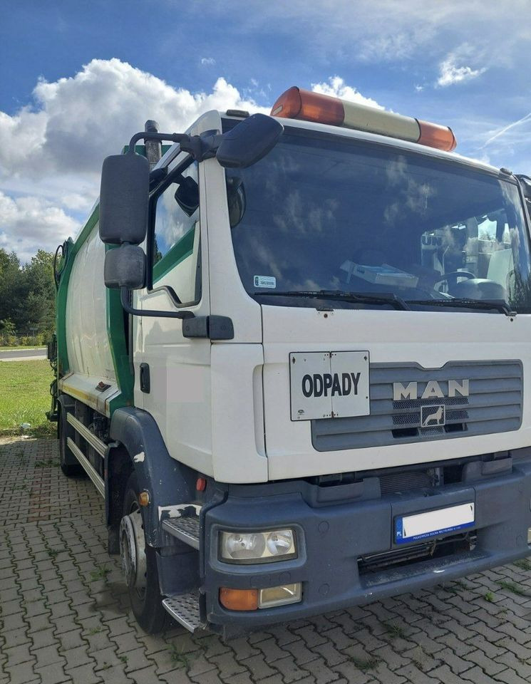 MAN TGM, śmieciarka Norba - Боклукчийска кола: снимка 2 MAN TGM, śmieciarka Norba - Боклукчийска кола: снимка 2