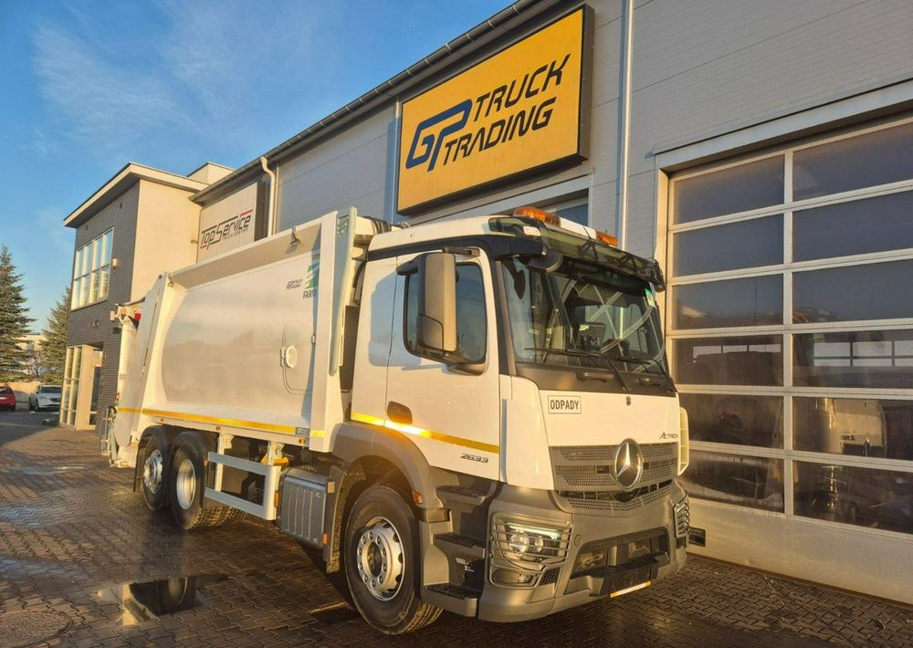 Mercedes-Benz Actros 2633, śmieciarka Farid - Боклукчийска кола: снимка 2 Mercedes-Benz Actros 2633, śmieciarka Farid - Боклукчийска кола: снимка 2