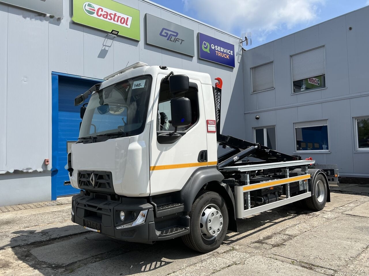 Renault D16 - Мултилифт с кука камион: снимка 1 Renault D16 - Мултилифт с кука камион: снимка 1