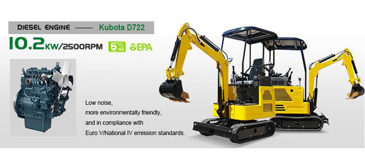 Rippa Machinery Group R327-Kubota engine-cab-Global stocking Rapid delivery - Мини багер: снимка 5 Rippa Machinery Group R327-Kubota engine-cab-Global stocking Rapid delivery - Мини багер: снимка 5
