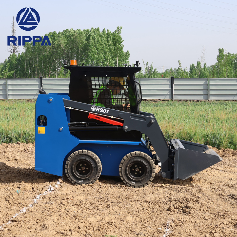 Rippa RS07 Compact Loader | 24.4hp Kubota Power | High Flow Dual Pump | Comfortable A/C Cabin - Мини челен товарач: снимка 4 Rippa RS07 Compact Loader | 24.4hp Kubota Power | High Flow Dual Pump | Comfortable A/C Cabin - Мини челен товарач: снимка 4