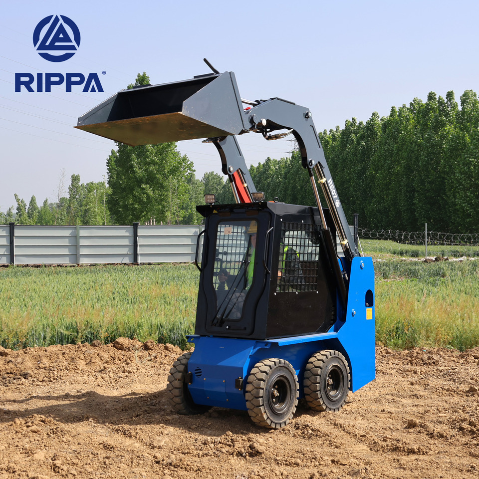 Rippa RS07 Compact Loader | 24.4hp Kubota Power | High Flow Dual Pump | Comfortable A/C Cabin - Мини челен товарач: снимка 2 Rippa RS07 Compact Loader | 24.4hp Kubota Power | High Flow Dual Pump | Comfortable A/C Cabin - Мини челен товарач: снимка 2