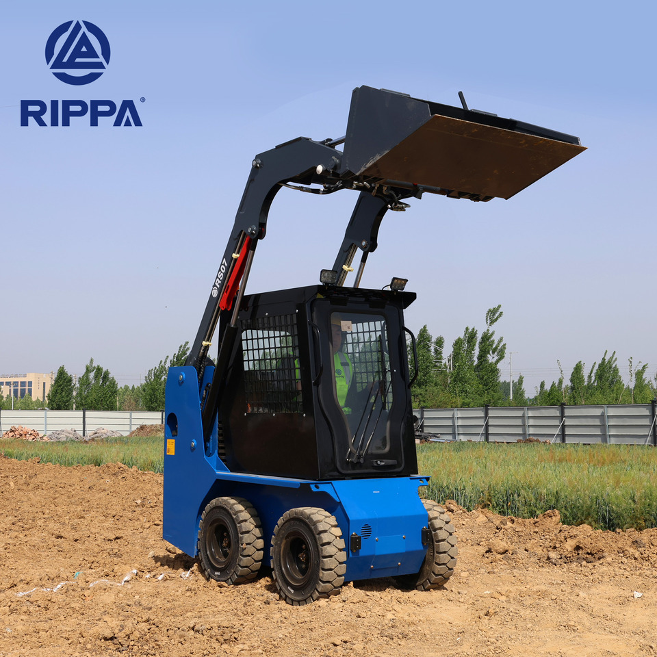 Rippa RS07 Compact Loader | 24.4hp Kubota Power | High Flow Dual Pump | Comfortable A/C Cabin - Мини челен товарач: снимка 3 Rippa RS07 Compact Loader | 24.4hp Kubota Power | High Flow Dual Pump | Comfortable A/C Cabin - Мини челен товарач: снимка 3