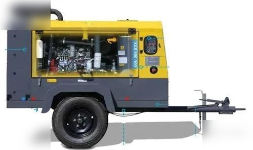 ATLAS COPCO 300 CFM - Компресор за въздух: снимка 4 ATLAS COPCO 300 CFM - Компресор за въздух: снимка 4