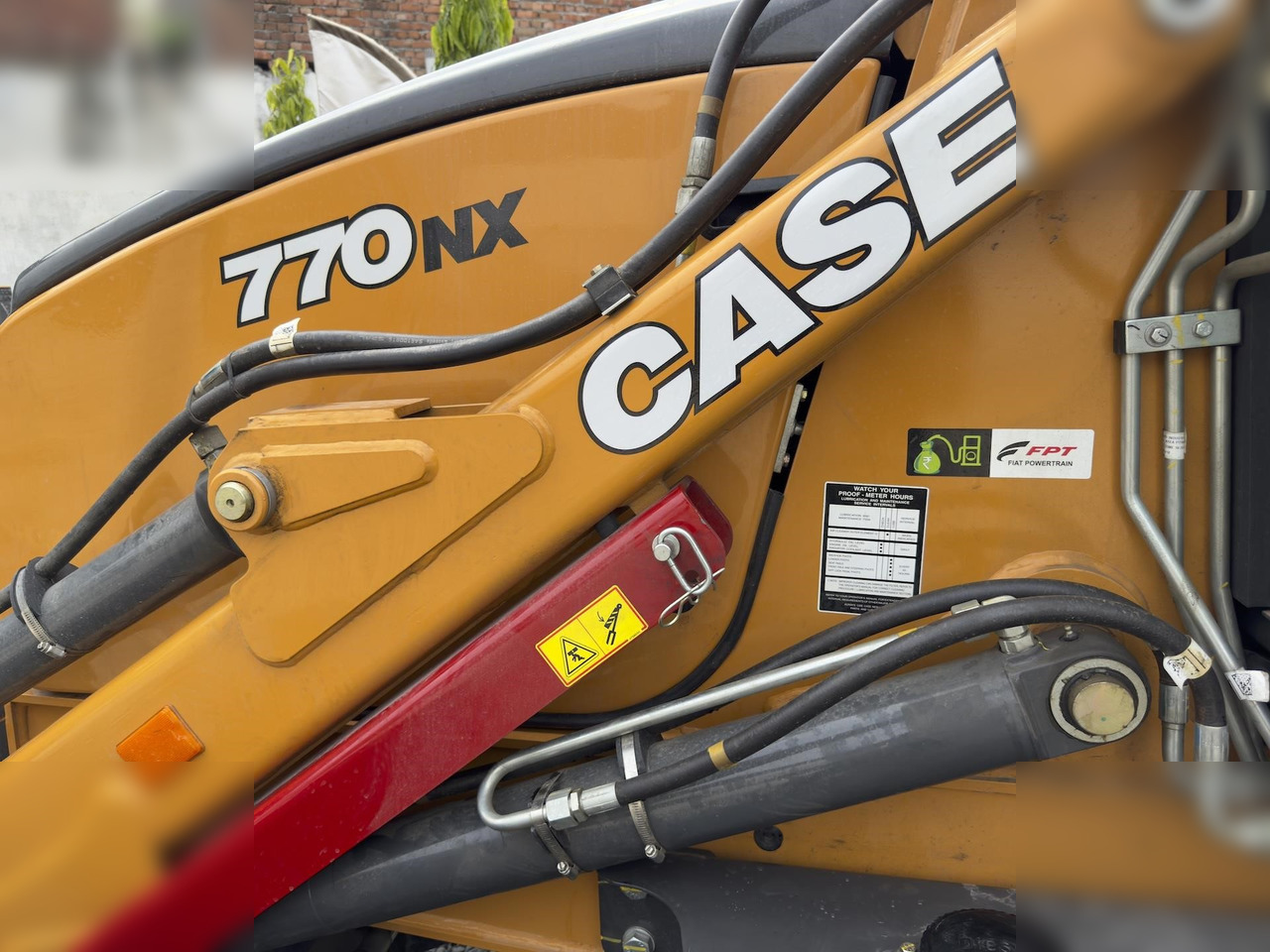 Нови Багер-товарач CASE 770NX MAGNUM: снимка 8