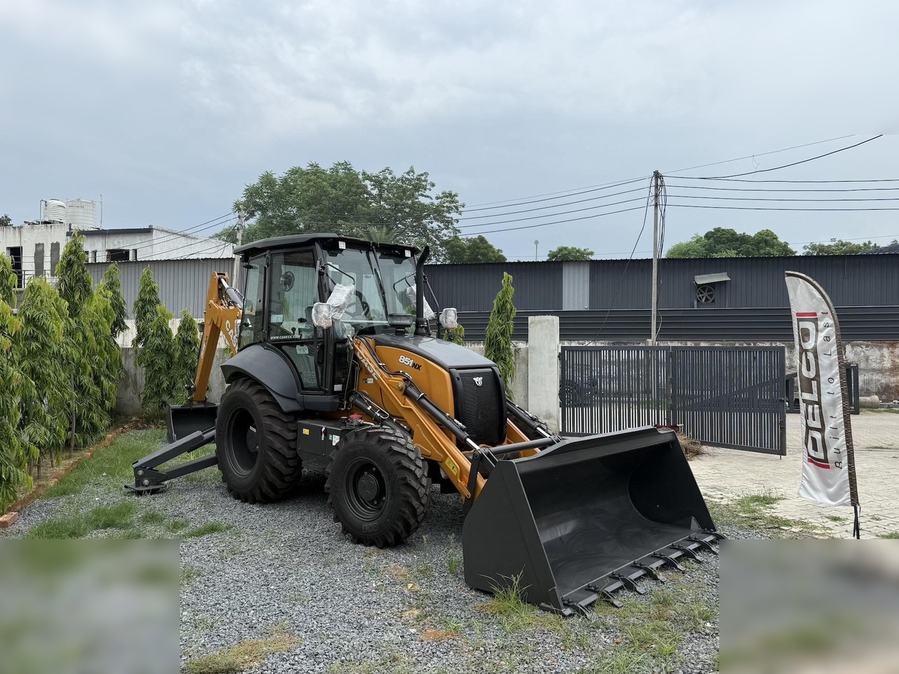 CASE 851NX CP - Багер-товарач: снимка 1 CASE 851NX CP - Багер-товарач: снимка 1