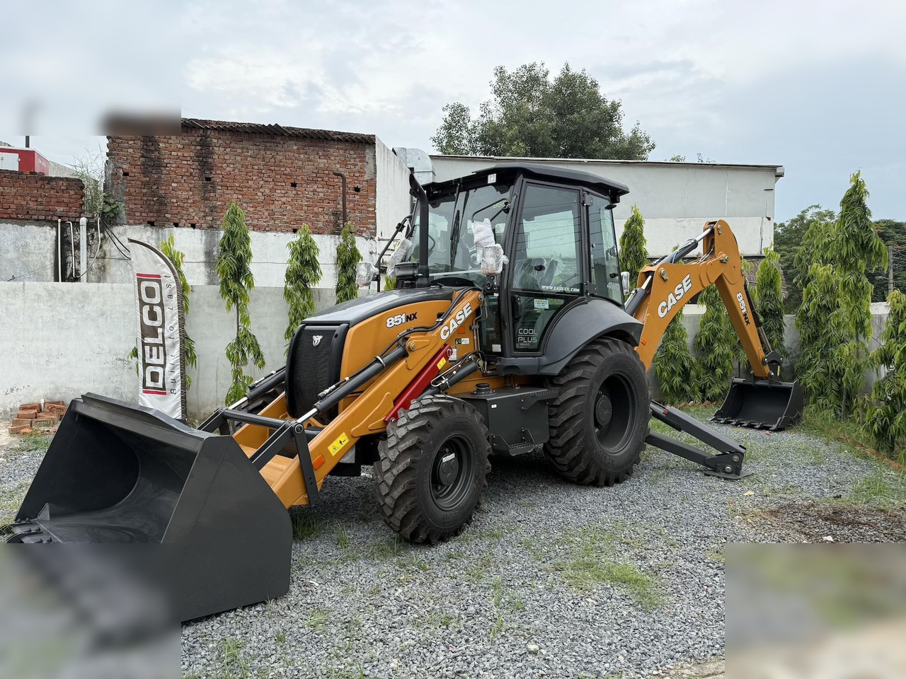 CASE 851NX CP - Багер-товарач: снимка 5 CASE 851NX CP - Багер-товарач: снимка 5