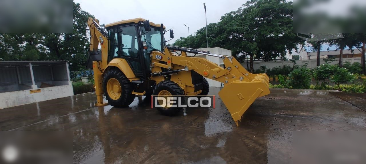 CATERPILLAR 424 - Багер-товарач: снимка 2 CATERPILLAR 424 - Багер-товарач: снимка 2