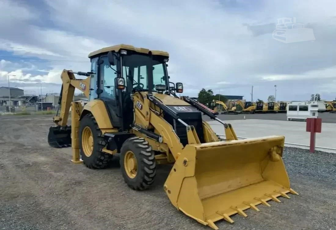 CATERPILLAR 424 - Багер-товарач: снимка 2 CATERPILLAR 424 - Багер-товарач: снимка 2