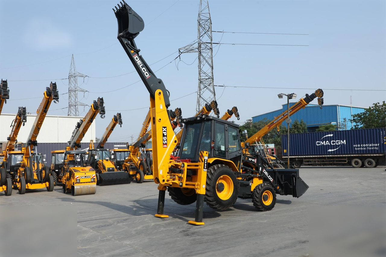 DELCO XP95 - Багер-товарач: снимка 4 DELCO XP95 - Багер-товарач: снимка 4