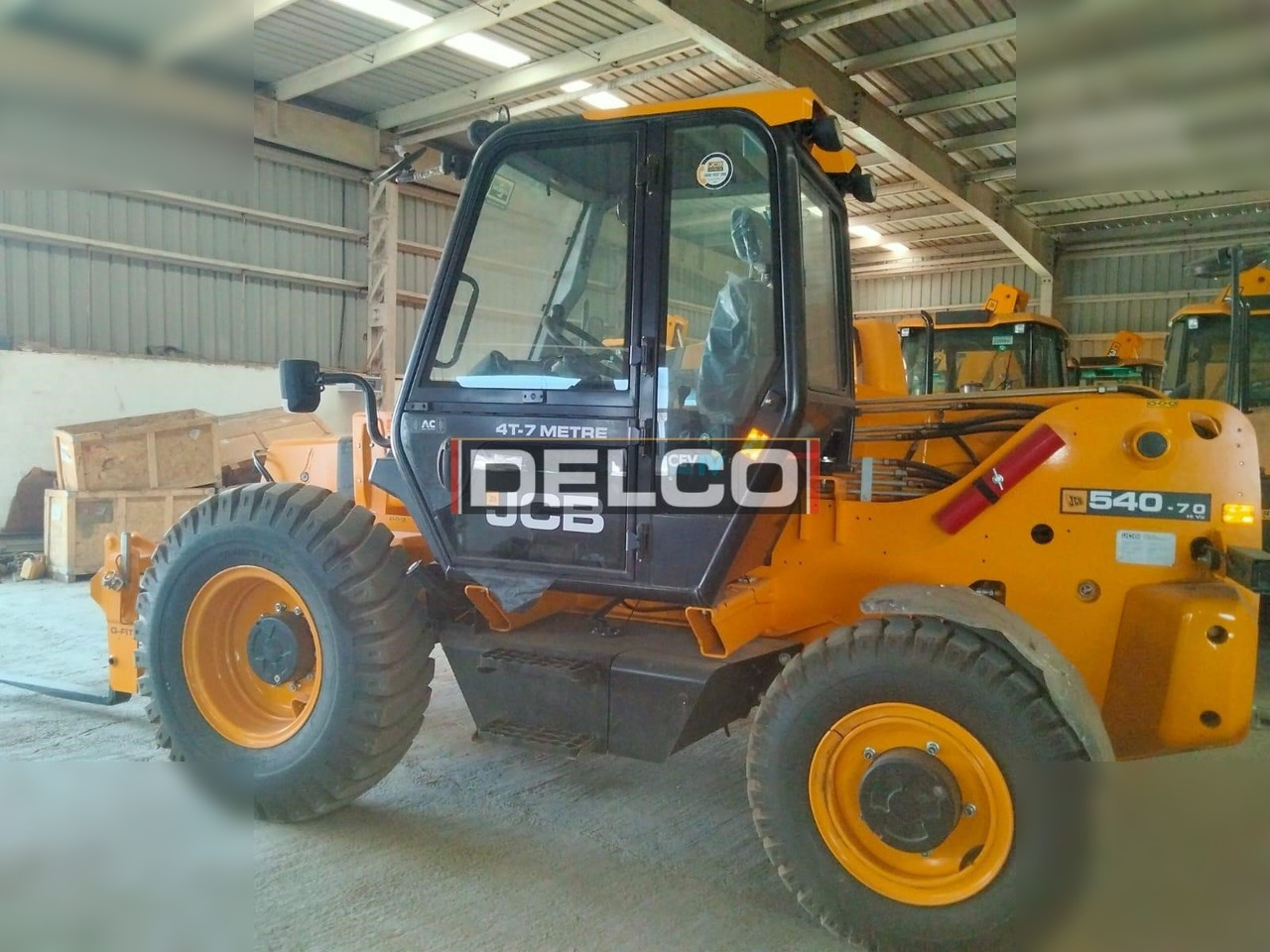 JCB 540-70 - Телескопичен товарач: снимка 3 JCB 540-70 - Телескопичен товарач: снимка 3